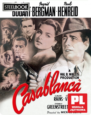 Casablanca (Steelbook) [Blu-Ray]