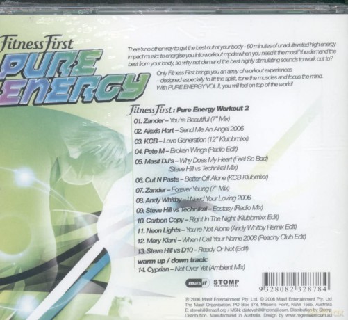 Fitness First: Pure Energy Vol.2 [CD]