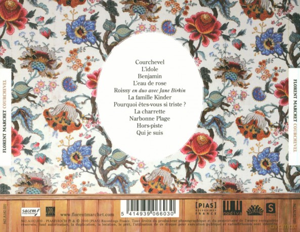 Florent Marchet: Florent Marchet - Courchevel [CD]