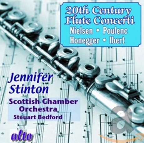 Stinton/Bedford/Scottish Chamber Orchestra: Flötenkonzerte Des 20.Jahrhunderts [CD]
