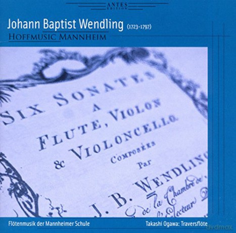 J.B. Wendling: Flötenmusik Der Mannheim [CD]