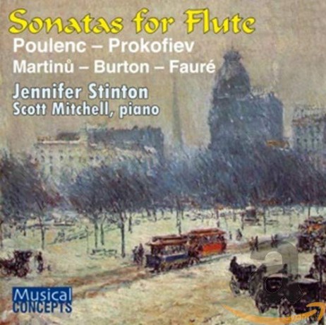 Stinton/Mitchell: Flötensonaten [CD]