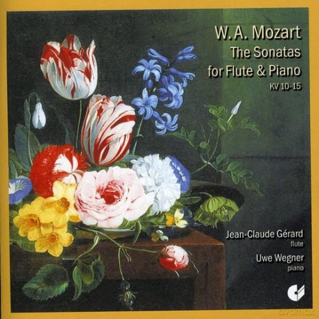 Gerard/Wegener: Flötensonaten Kv 10-15 [CD]