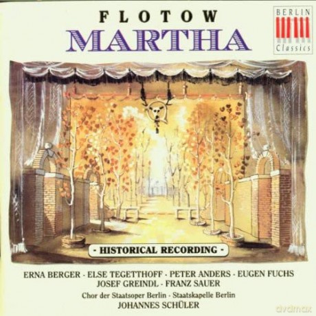 Anders Schuler Sb Sauer Berger: Flotow, Martha (Ga) [2CD]