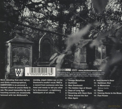 Steve Hackett: Darktown (Re-Issue 2013) [CD]