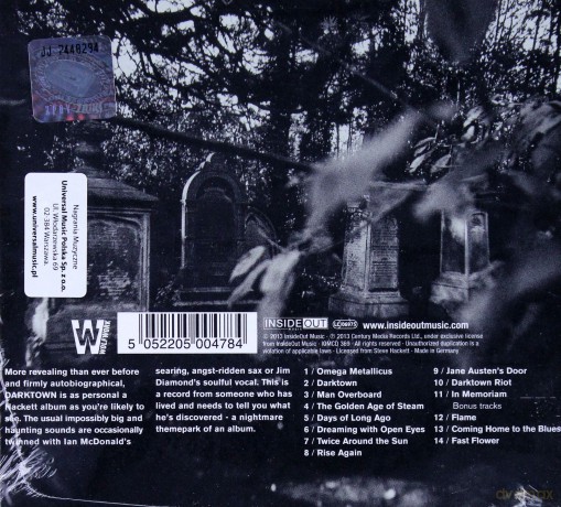 Steve Hackett: Darktown (Re-Issue 2013) [CD]