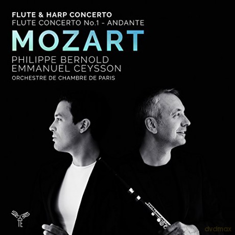 W.A. Mozart: Flute and Harp Concerto [CD]