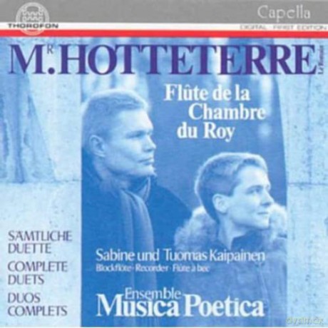 J.M. Hotteterre: Flute D.L.Chambre Du Roy [CD]