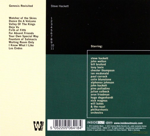 Steve Hackett: Genesis Revisited I (Re-Issue 2013) [CD]