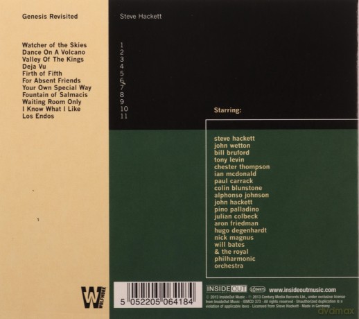 Steve Hackett: Genesis Revisited I (Re-Issue 2013) [CD]