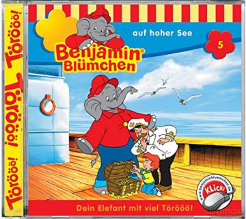 Benjamin Blümchen: Folge 005:Auf Hoher See [CD]