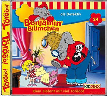 Benjamin Blümchen: Folge 024:...Als Detektiv [CD]