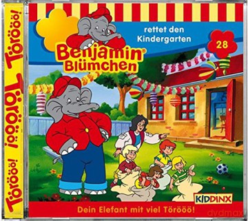 Benjamin Blümchen: Folge 028:...Rettet Den Kindergarten [CD]