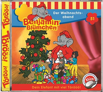 Benjamin Blümchen: Folge 051:Der Weihnachtsabend [CD]