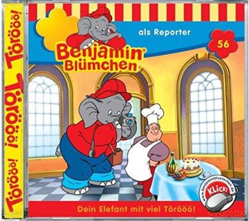 Benjamin Blümchen: Folge 056:...Als Reporter [CD]