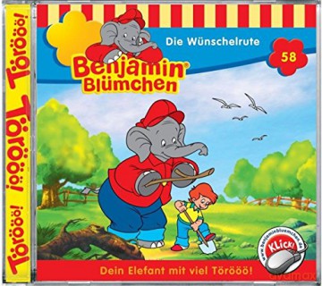 Benjamin Blümchen: Folge 058:Die Wünschelrute [CD]