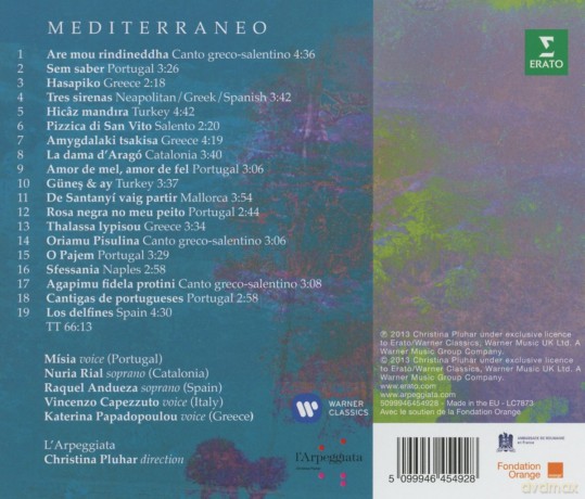 Christina Pluhar: Mediterraneo [CD]