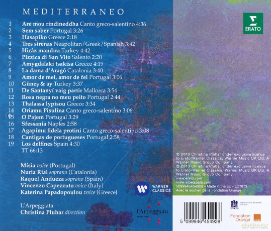 Christina Pluhar: Mediterraneo [CD]