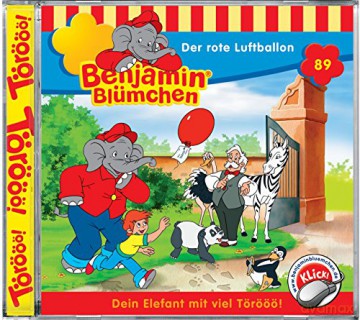Benjamin Blümchen: Folge 089:Der Rote Luftballon [CD]