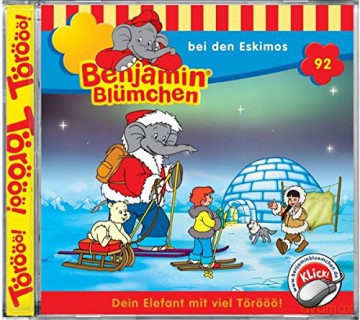 Benjamin Blümchen: Folge 092:...Bei Den Eskimos [CD]