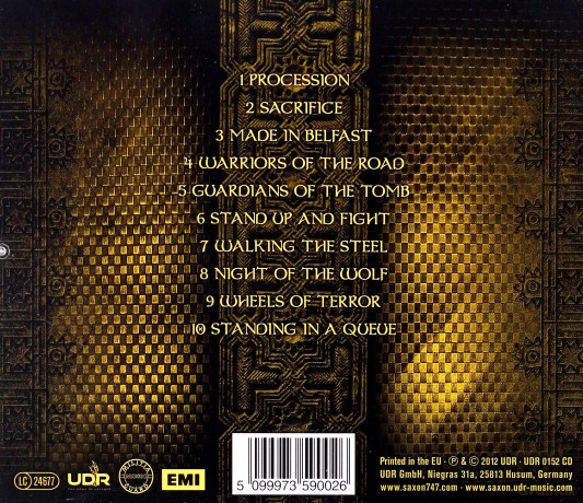 Saxon: Sacrifice [CD]