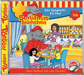 Benjamin Blümchen: Folge 106:Das Spaghetti-Eis-Fest [CD]