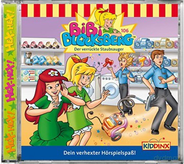 Bibi Blocksberg: Folge 106:Der Verrückte Staubsauger [CD]