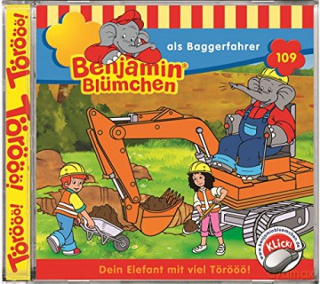 Benjamin Blümchen: Folge 109:...Als Baggerfahrer [CD]