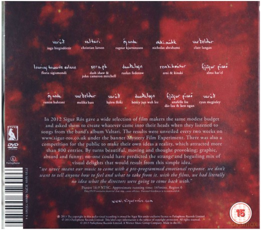 Sigur Ros: Valtari Film Experiment [DVD]