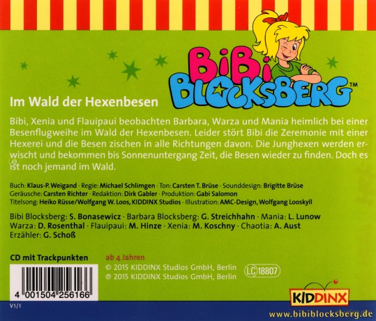 Bibi Blocksberg: Folge 116:Wald Der Hexenbesen [CD]