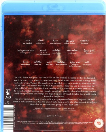 Sigur Ros: Valtari Film Experiment [Blu-Ray]