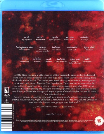 Sigur Ros: Valtari Film Experiment [Blu-Ray]