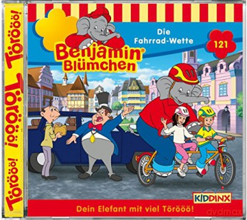 Benjamin Blümchen: Folge 121:Die Fahrrad-Wette [CD]