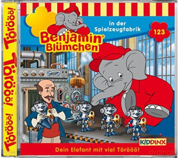 Benjamin Blümchen: Folge 123:...In Der Spielzeugfabrik [CD]