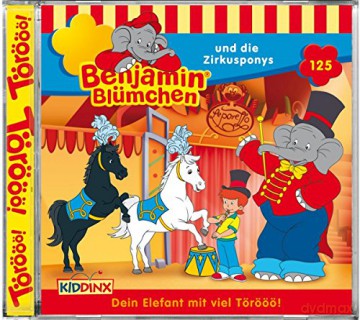 Benjamin Blümchen: Folge 125:...Und Die Zirkusponys [CD]