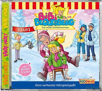 Bibi Blocksberg: Folge 126:Das Wilde Schlittenrennen [CD]