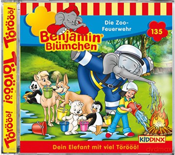 Benjamin Blümchen: Folge 135:Die Zoo-Feuerwehr [CD]