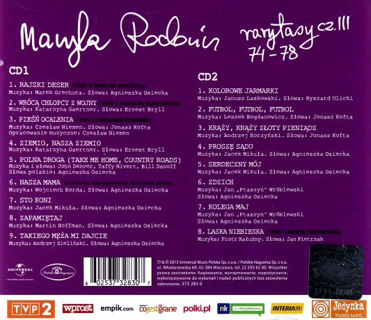 Maryla Rodowicz: Rarytasy Cz. 3 (1974-1977) [2CD]