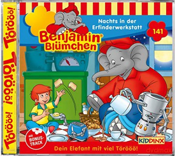 Benjamin Blümchen: Folge 141:Nachts In Der Erfinderwerkstatt [CD]