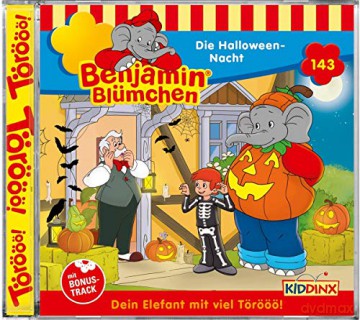 Benjamin Blümchen: Folge 143: Die Halloween-Nacht [CD]
