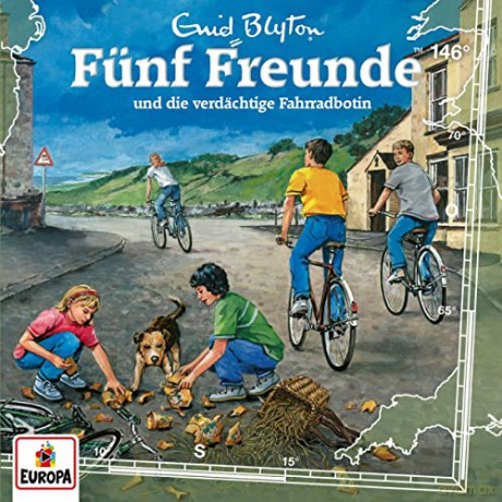 Fünf Freunde: Folge 146: Und Die Verdächtige Fahrradbotin [CD]