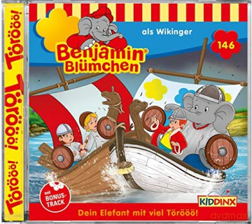 Benjamin Blümchen: Folge 146:Die Wikinger [CD]