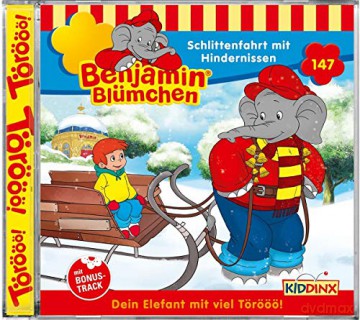 Benjamin Blümchen: Folge 147:Schlittenfahrt Mit Hindernissen [CD]