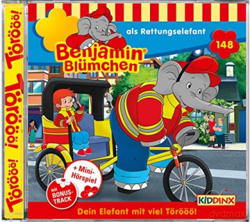 Benjamin Blümchen: Folge 148:...Als Rettungselefant [CD]