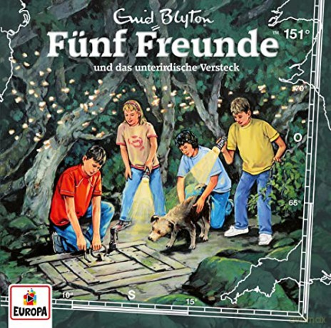 Fünf Freunde: Folge 151: Und Das Unterirdische Versteck [CD]