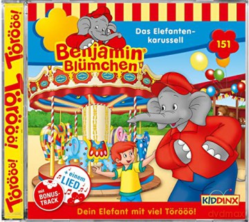 Benjamin Blümchen: Folge 151:Das Elefantenkarussell [CD]
