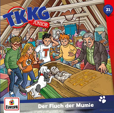 Tkkg Junior: Folge 21: Der Fluch Der Mumie [CD]