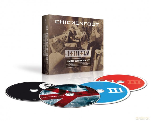 Chickenfoot: I+Iii+Lv Box Set [3CD]+[DVD]