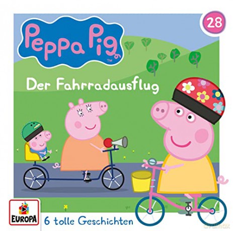 Peppa Pig Hörspiele: Folge 28: Der Fahrradausflug [CD]