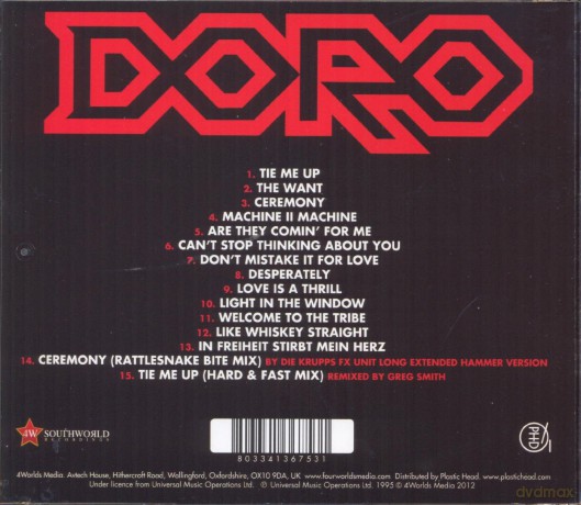 Doro: Machine Ii Machine [CD]